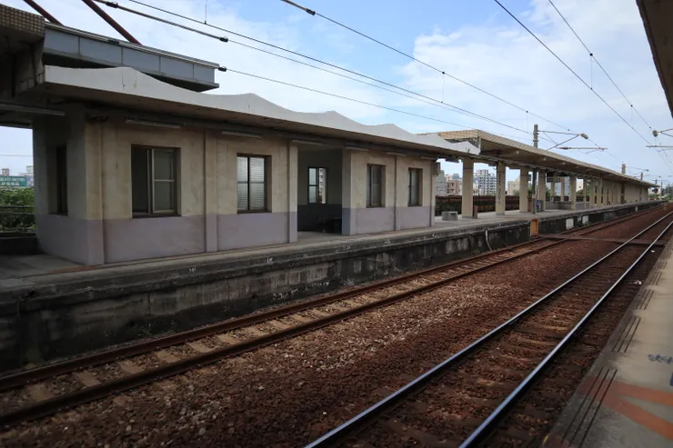 苑裡車站第二月台