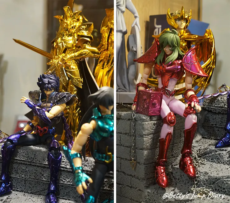 ▲竹北貓角落- 聖鬥士星矢 /圖片來源：Betty's Jump Diary