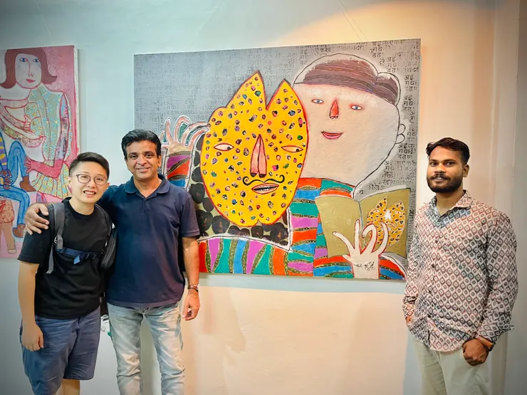 我問小哥的師父：「為什麼你們風格差這麼多？」師父：「如果他風格跟我很像，代表我是爛老師！」