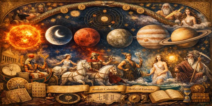 古羅馬七曜日的形成