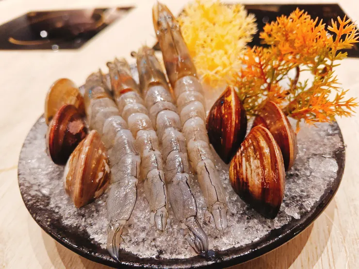 店家招待．小海鮮盤