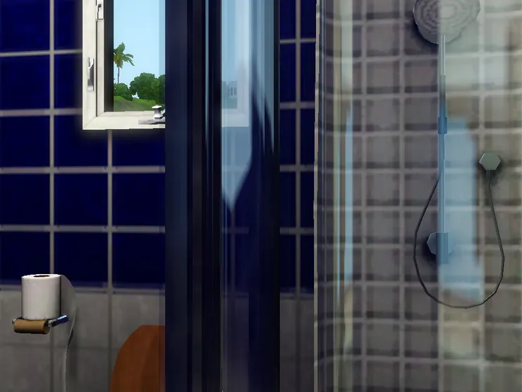 Sims 3有浴缸加淋浴的設備(我不知道怎樣稱呼)，很是方便，想怎樣洗澡也行。另外我十分喜歡玻璃的質感。