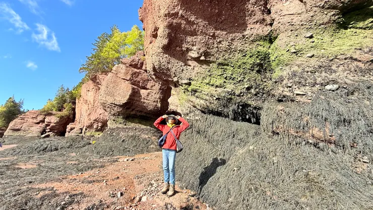 退潮時可在海床散步