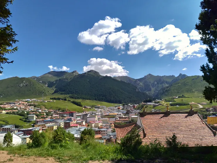 不管從哪裡拍都很漂亮的小鎮