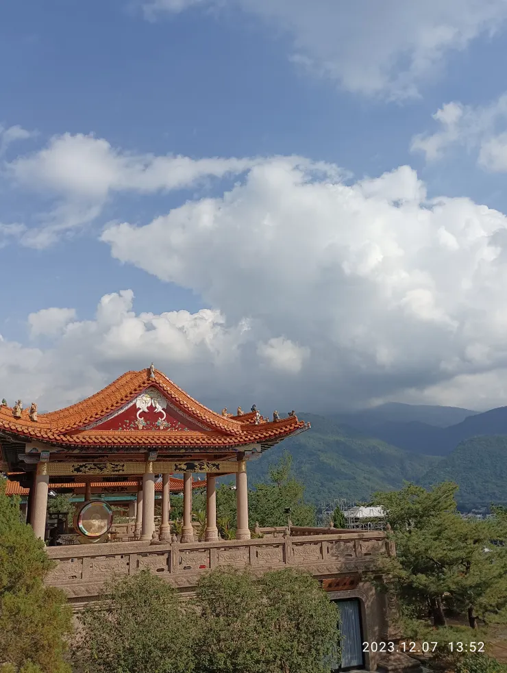 諦願寺，自拍攝