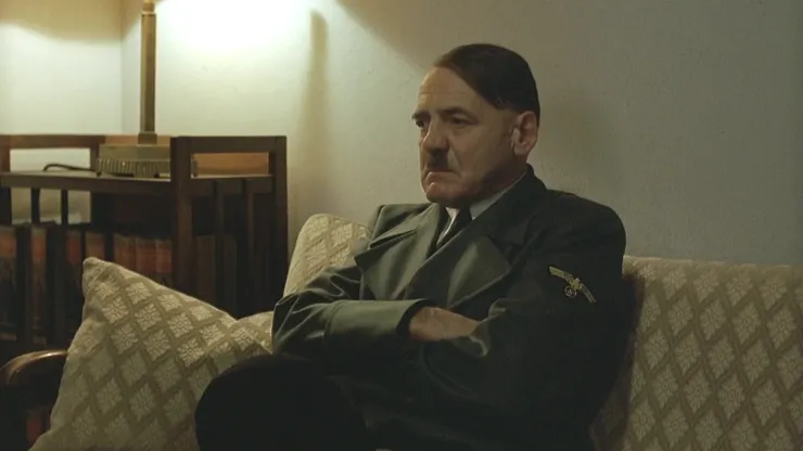 Bruno Ganz在《帝國毀滅》飾演希特勒