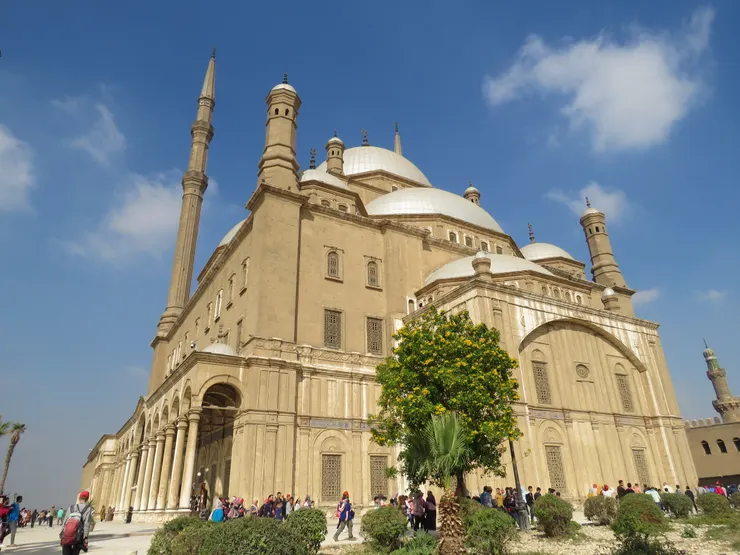 埃及 || 圖為薩拉丁城堡，通常會連同旁邊的穆罕默德清真寺一起參觀，伊斯蘭教是埃及的國教。