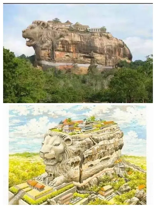 網路上有獅子岩虛擬外型圖