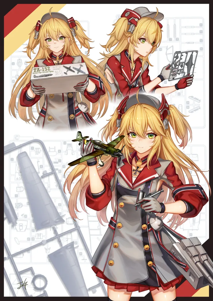 碧藍航線 希佩爾海軍上將 同人創作