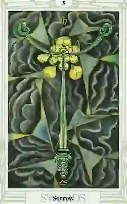 Thoth Tarot,3 of Swords