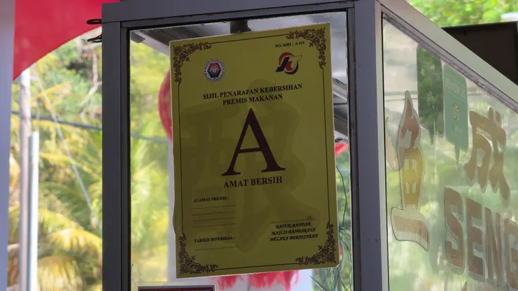 A級表示餐廳很乾淨