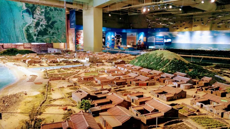 澎湖生活博物館之望安花宅模型