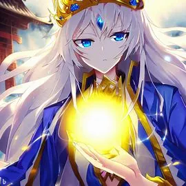 靈閃聚集必殺技的能量