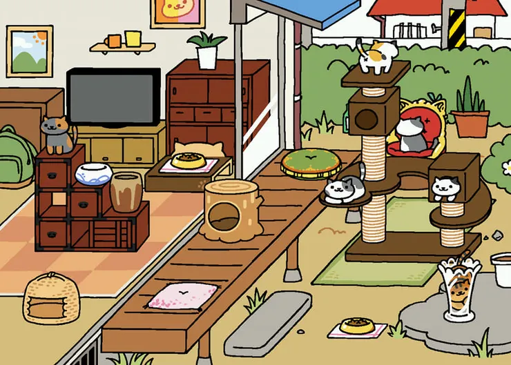 曾經玩過的貓咪收集遊戲