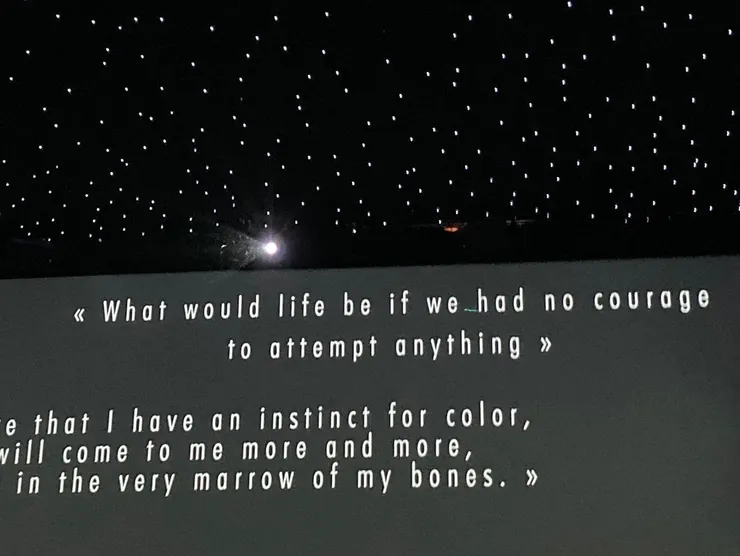 What would like be if we had no courage to attempt anything --- 梵高名句