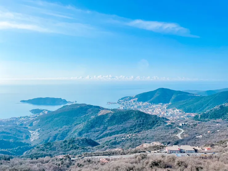 Budva鎮 全景