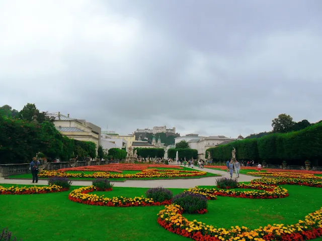 奧地利薩爾斯堡景點米拉貝爾宮 Mirabell Gardens