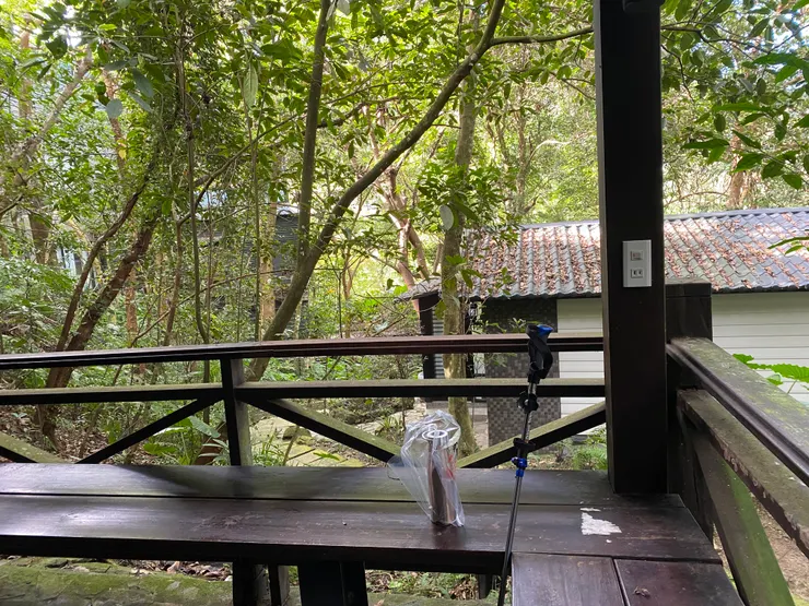 找個可以發呆的涼亭休息感受芬多精