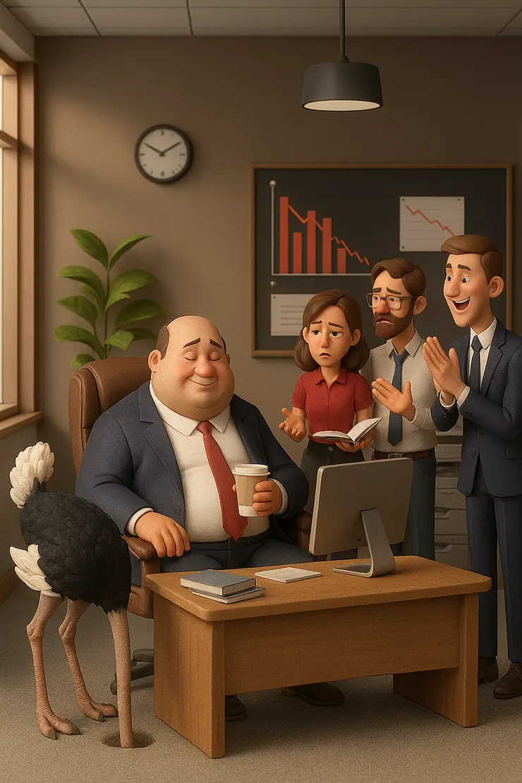 鴕鳥心態的代價