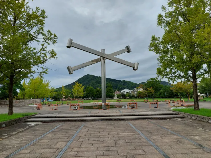 公園內的裝置藝術