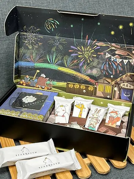 （過年送禮推薦）熊后 巧克力牛奶蛋捲禮盒～職人打造酥脆巧克力