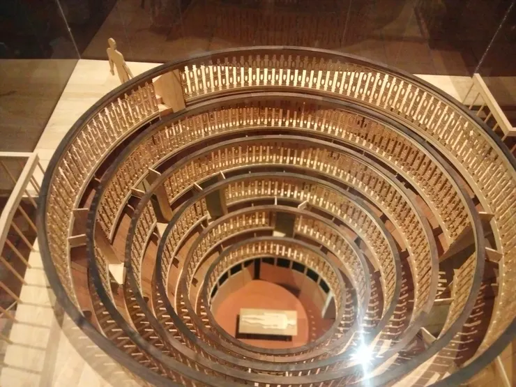 解剖劇場外的模型