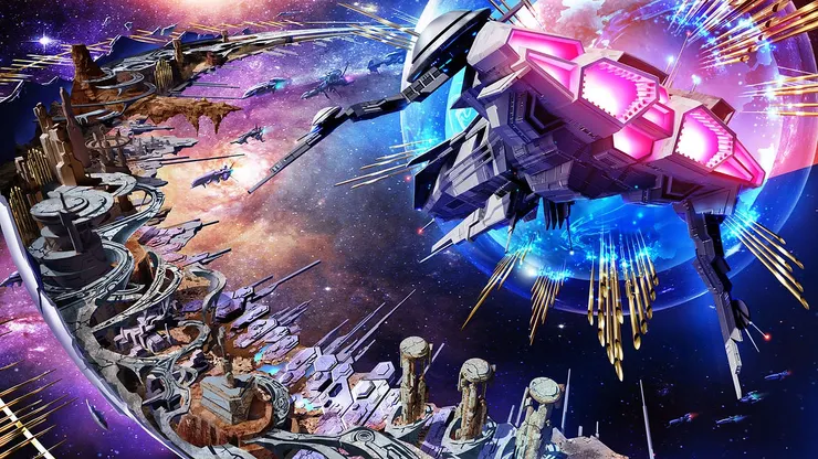 太空星艦-交響曲 粒子/暗物質官方主視覺