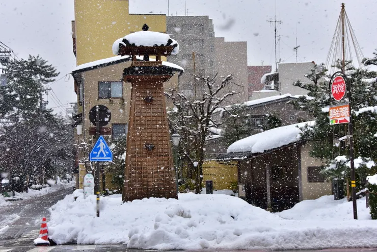 一大早沒再客氣的雪