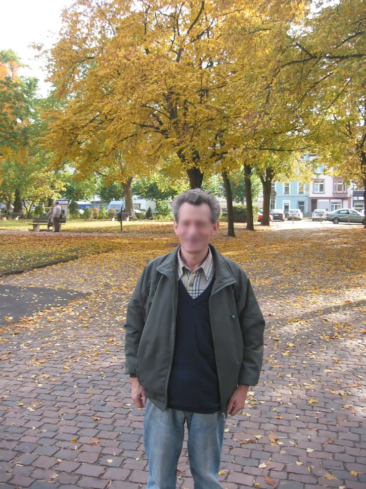 熱心的賓根阿伯(為保護隱私臉部就模糊囉)