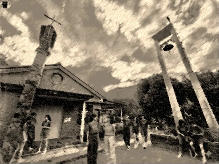 從美式鄉村磚造天主堂傳出來的布農八部合音，四十年後依舊在腦海裡詠唱著