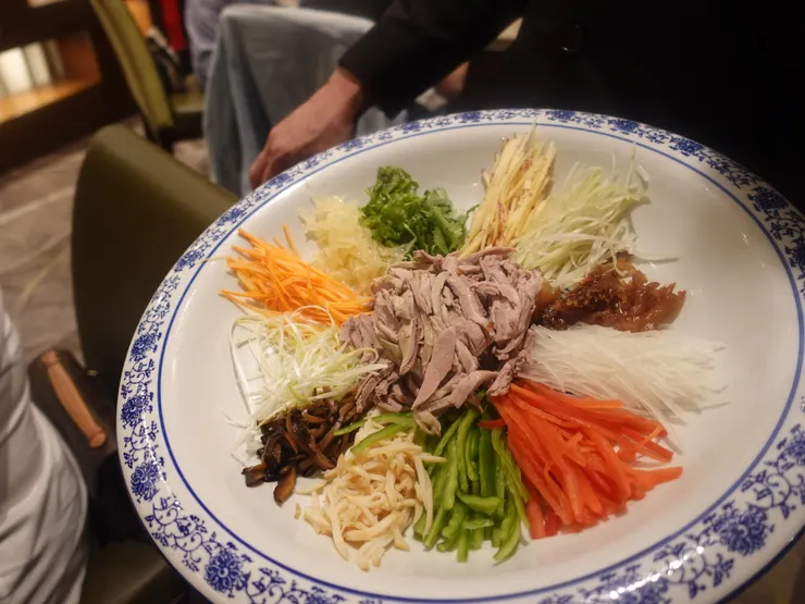 涼拌響螺七彩鵝絲