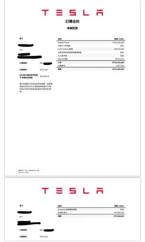 小目標獲利犒賞自己一台特斯拉