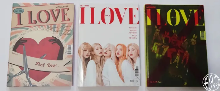 (G)I-DLE - 《I LOVE》_ 三版封面
