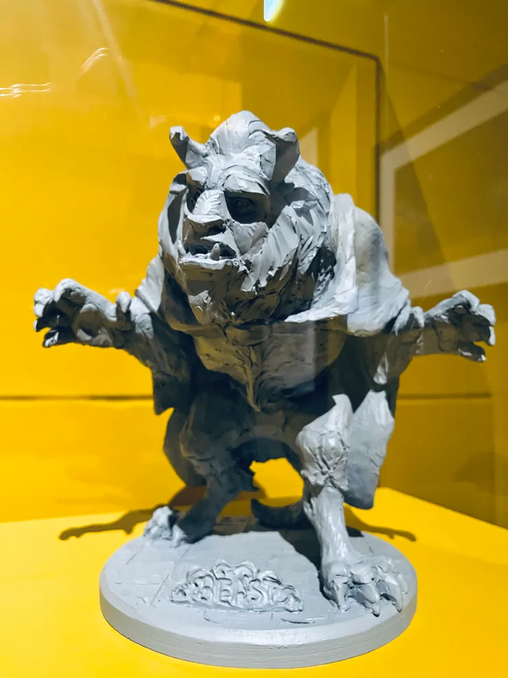 野獸模型。原版的野獸我不能接受。看到後面你們就知道。