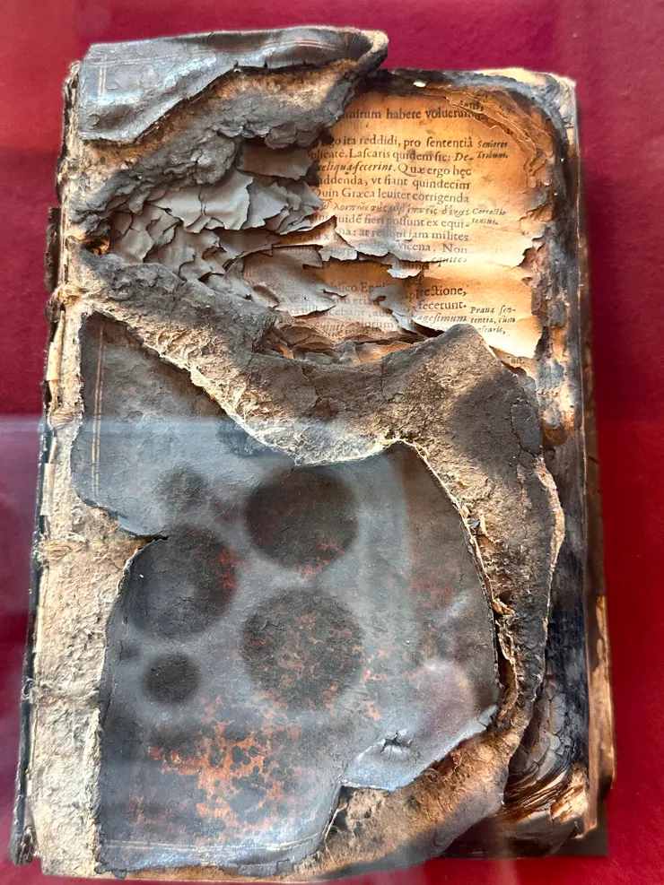 攝於魯汶大學圖書館內部