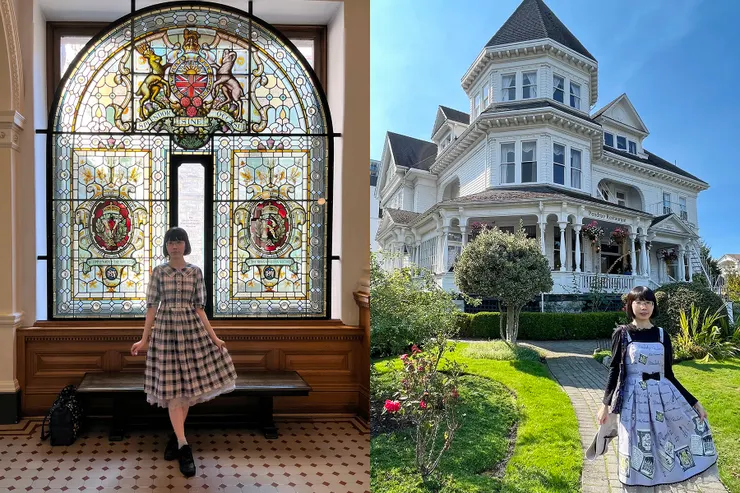 左：第一天  /  右：第二天。