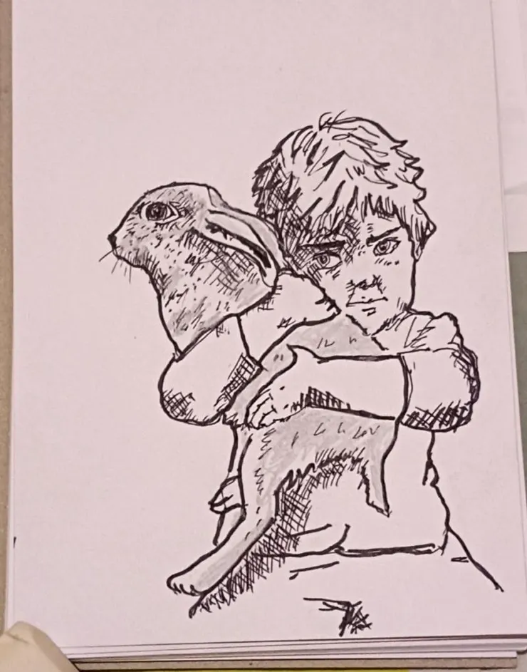 雄獅牌黑色粗簽字筆描邊