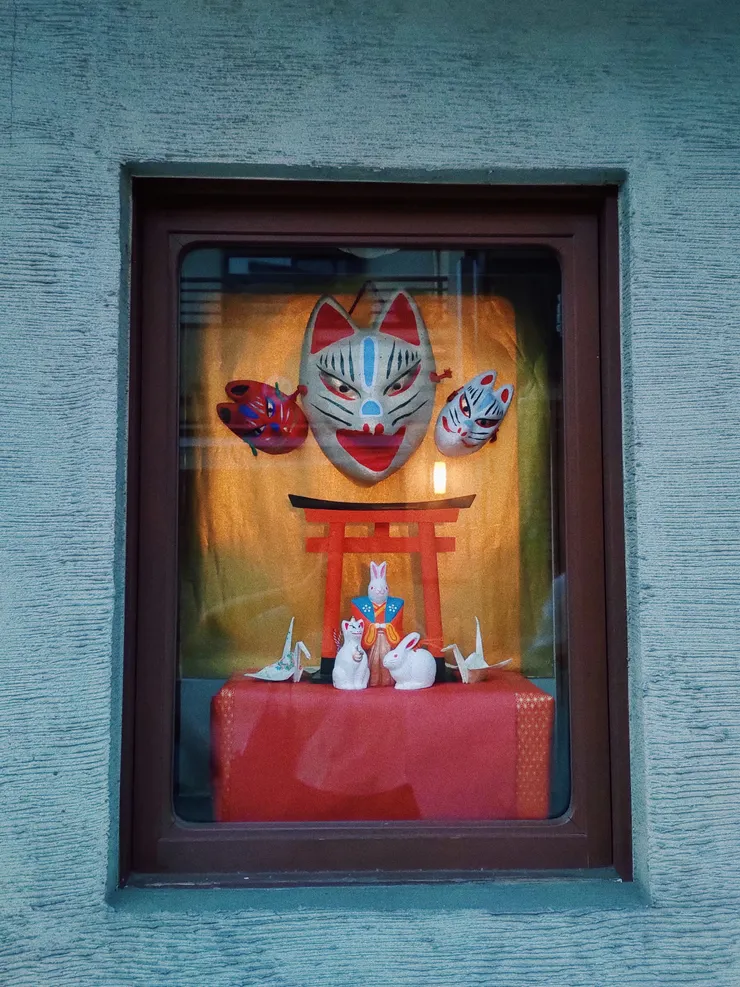 ＃縮小版的鳥居與神使們