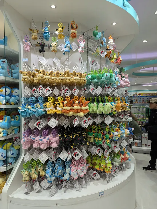 九種伊布一次齊全！（真是賞心悅目呢