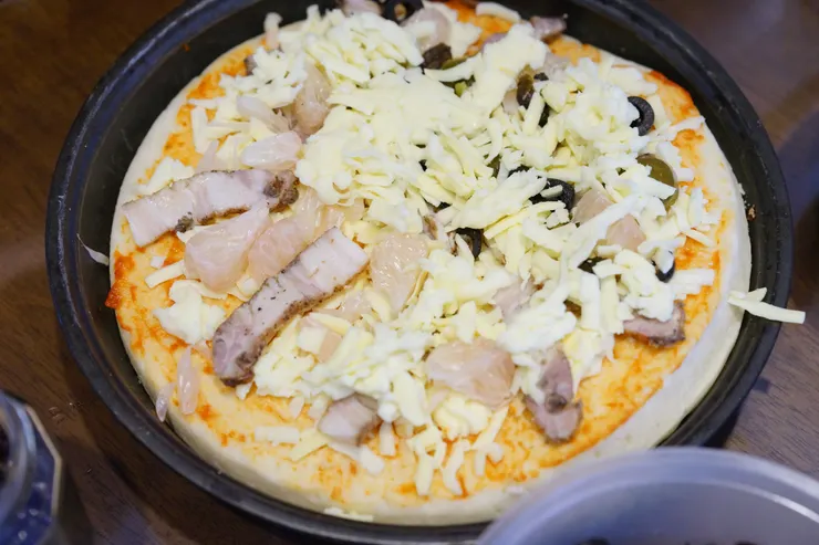 客製美味的披薩