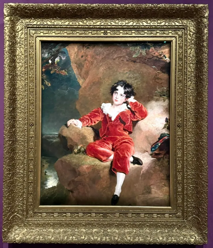 湯瑪斯·勞倫斯爵士 《紅衣男孩》1825