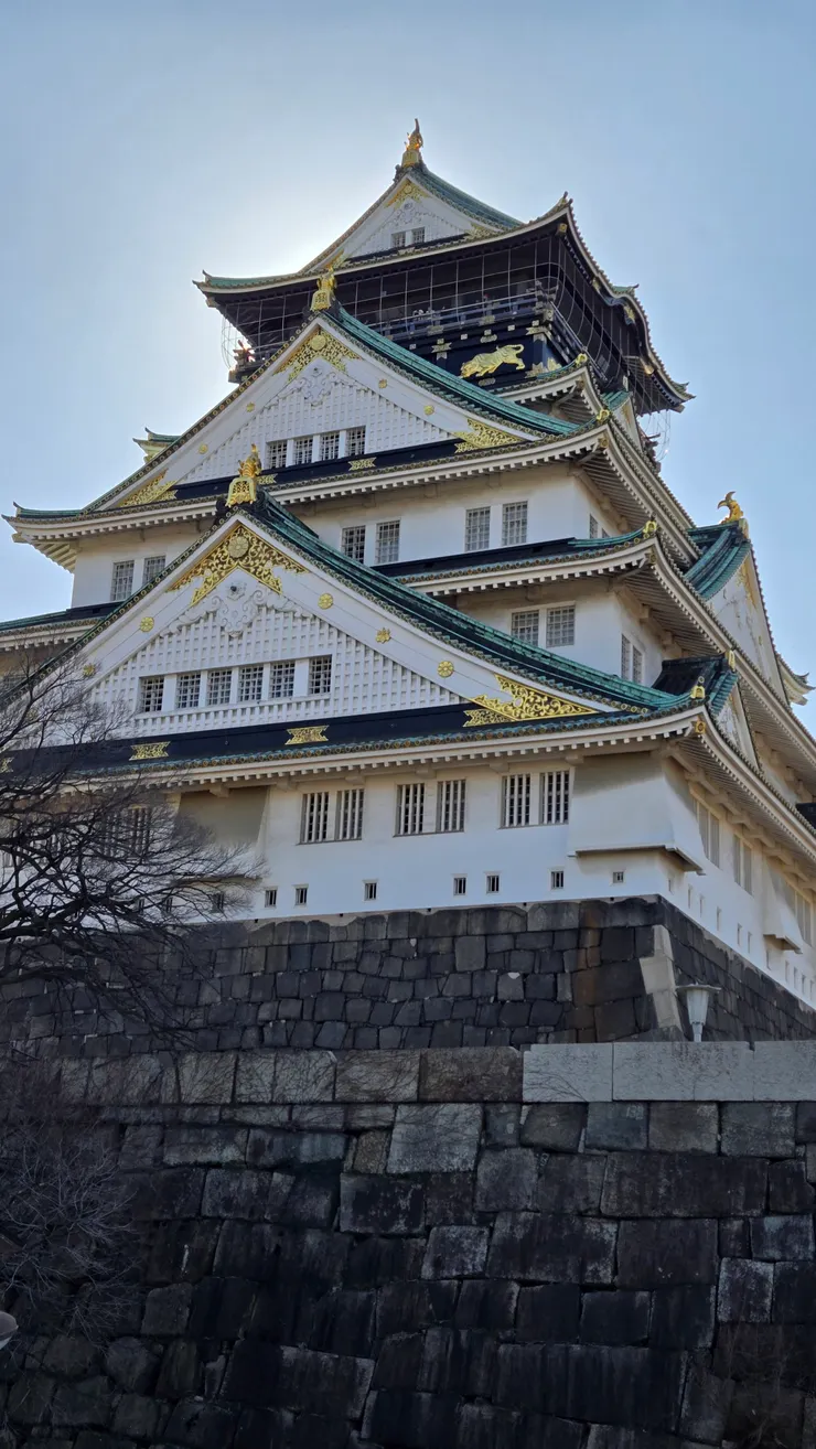 大阪城一景