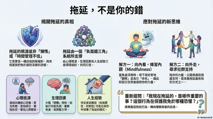 拖延不是你的錯/應對拖延新思維