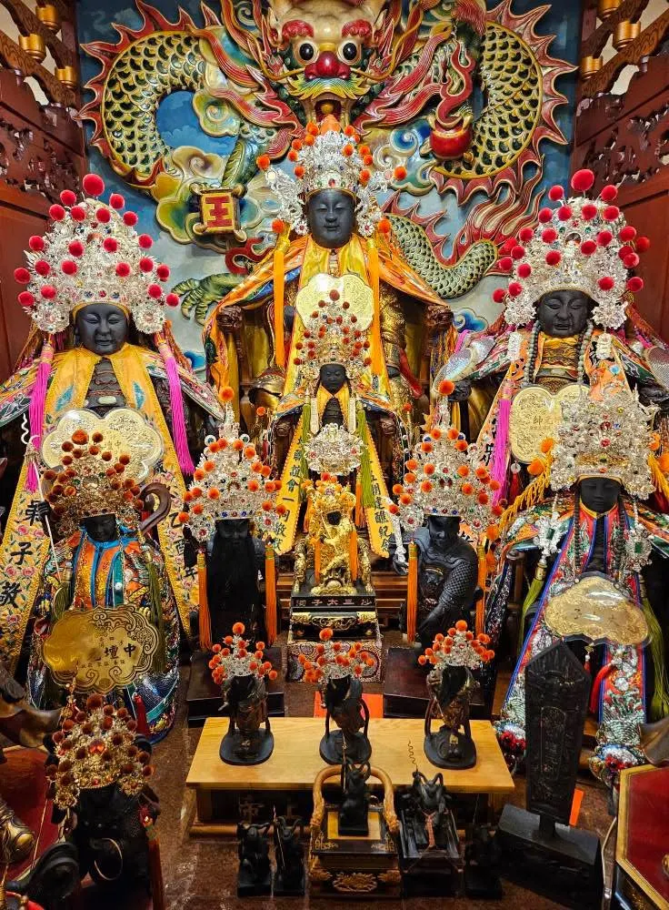 主殿 木吒太子（圖片截圖於網路）