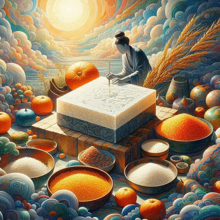 AI心中的米糕...他的創意總是令人驚豔！