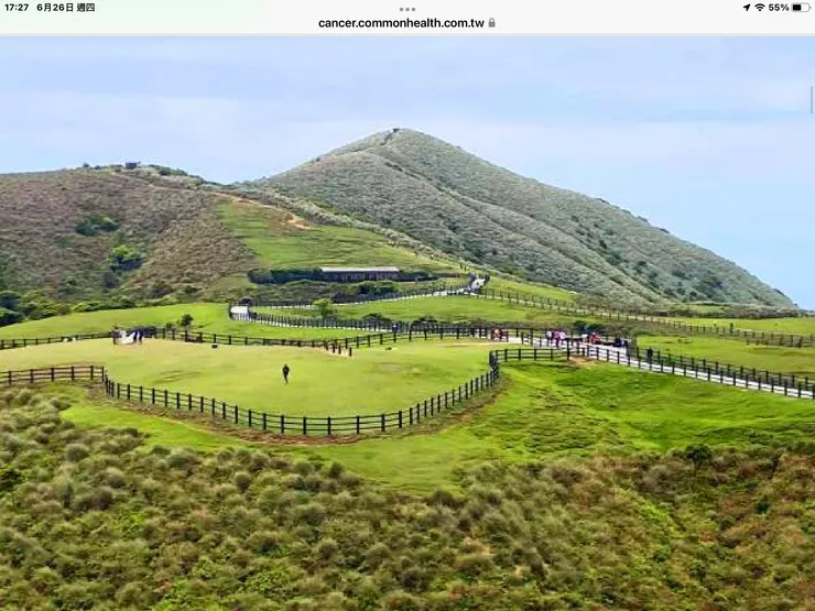 圖一:戶外是自癒的起點之一https://cancer.commonhealth.com.tw/article/1450