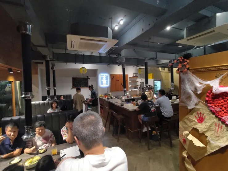 依舊燒肉店內環境
