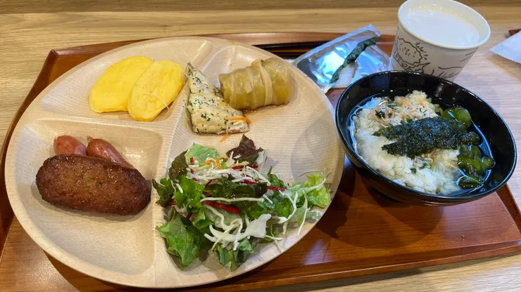 2天早餐的品項也有稍稍變化。