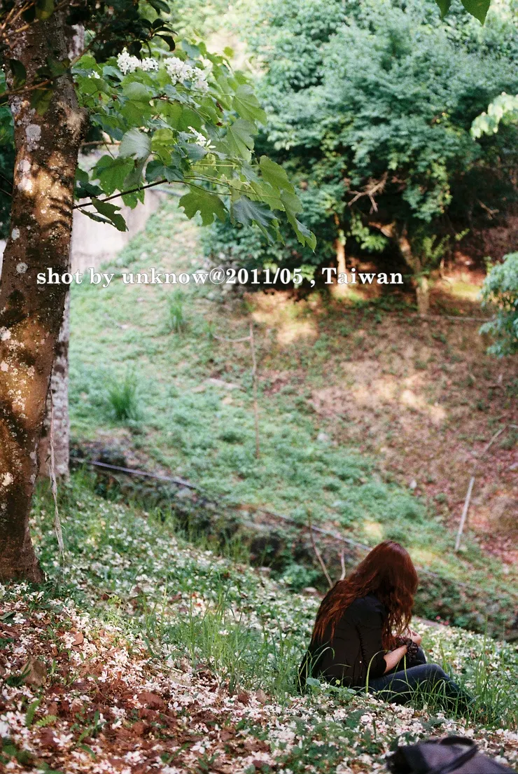  me, shot by unknow@東勢林場 ,Taiwan.05/2011.