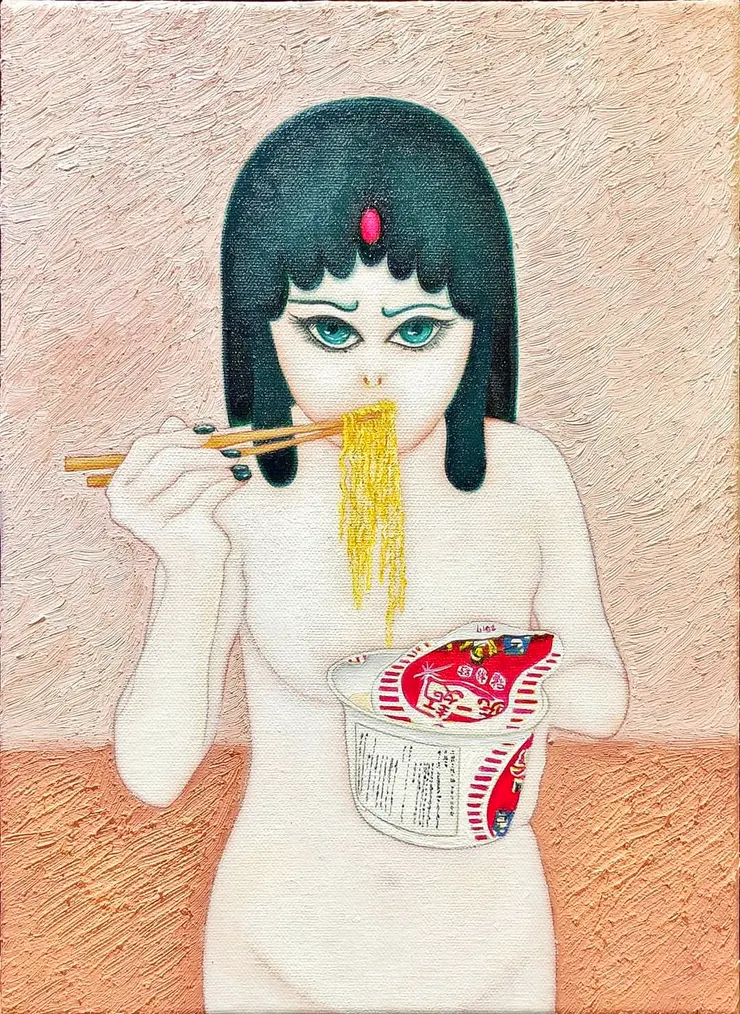 油畫 | 野村 祐 Yu Nomura                                                                   梵靈乾坤工作室提供